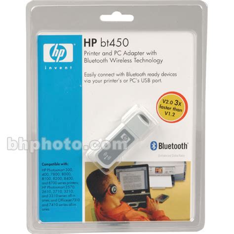 HP HP bt450 Bluetooth Wireless Printer Adapter Q6398A B&H Photo