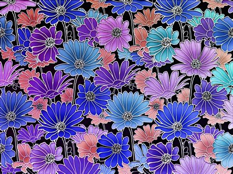 Floral Pattern Background 53 Free Stock Photo - Public Domain Pictures