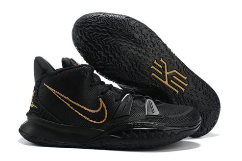 New Nike Kyrie 7 Black Gold - FavSole.com