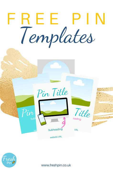 Get free Pin Templates to use now! in 2021 | Pin template, Templates, Pinterest for business