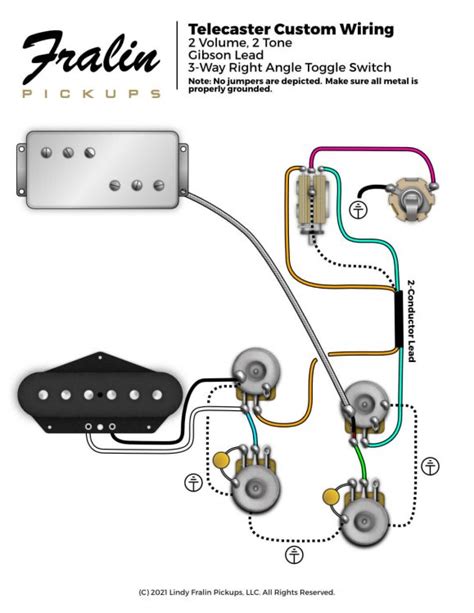 Telecaster Custom Wiring Diagram - Fralin Pickups