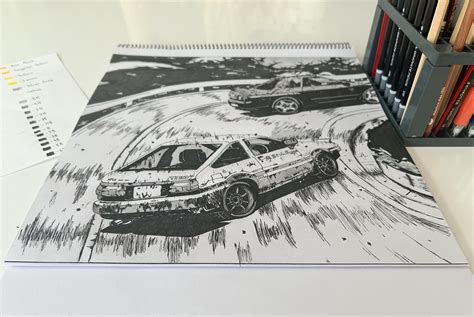 Initial D Fan Art : r/initiald