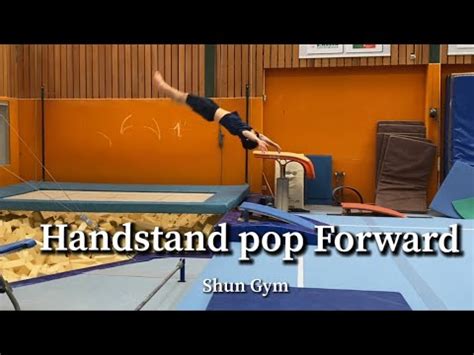 Spring from hands on Vault – Gymnastics Coaching.com