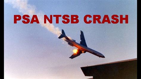 PSA Boeing 727 Flight 182 NTSB Midair Crash Investigation Report Facts And Findings - ATC And ...