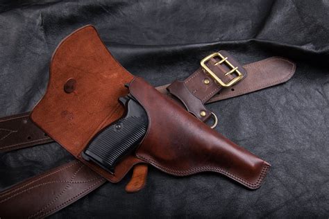 Walther P38 Custom Made Leather Holster Vintage Look - Etsy