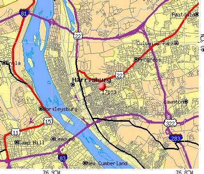 Harrisburg Pa Zip Code Map – Map Vector