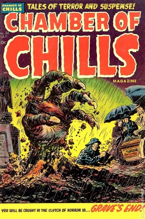 CHAMBER OF CHILLS 24, GOLDEN AGE HARVEY COMICS | Scary comics, Creepy comics, Horror comics