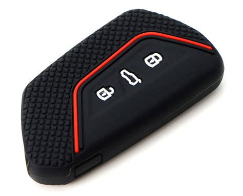 Soft Silicone Key Fob Cover For Volkswagen MK8 Golf/GTI, Skoda Octavia — iJDMTOY.com