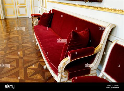 Interior of the Royal Palace of Brussels (Belgium, 26/08/2008 Stock ...