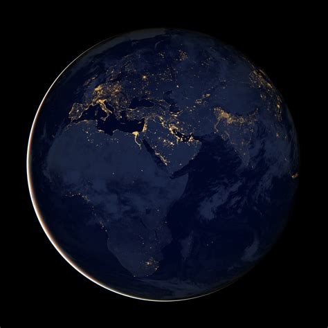 Gallery of How Satellite Images of the Earth at Night Help Us ...