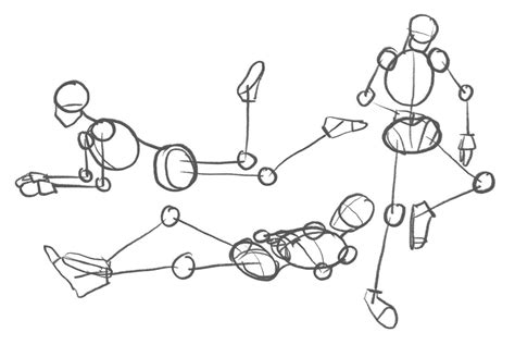 How To Draw Someone Lying Down