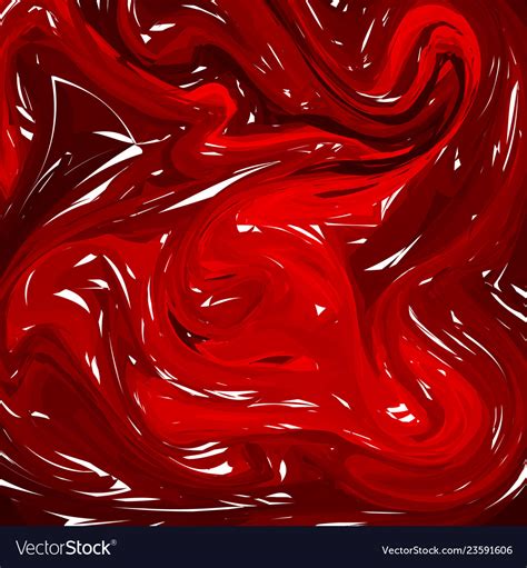 Red white marble abstract background liquid Vector Image