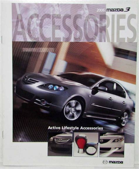 2003 Mazda 3 Accessories Catalog