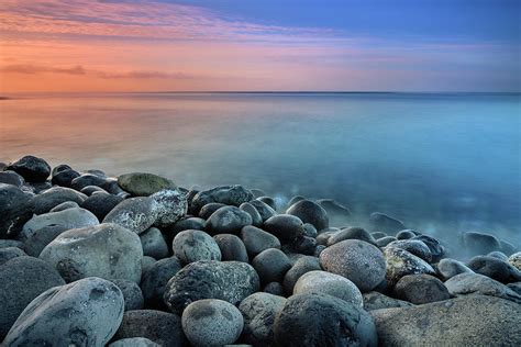 Serenity sunrise. Santiago beach. Photograph by Guido Montanes Castillo - Fine Art America