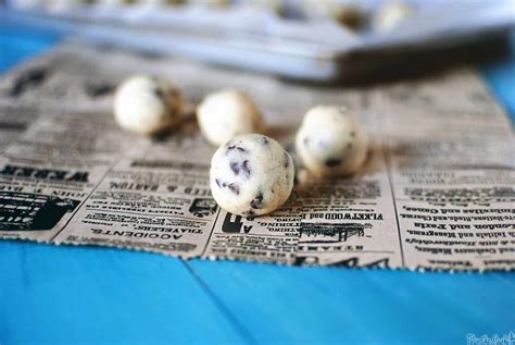 Chocolate Chip Cookie Dough Bites - Pass The Sushi