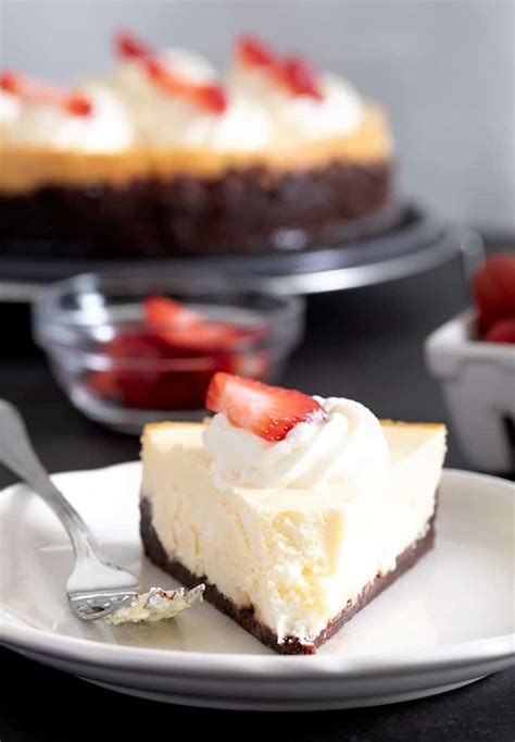 Classic Gluten Free Cheesecake | Oven or Instant Pot