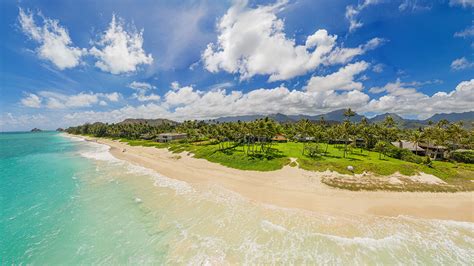 Aerial Panorama of Kailua Beach. Click to Enter