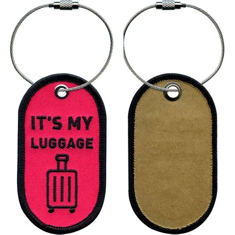 Embroidered Luggage Tag | Dah Jeng Promotional Gifts Manufacturing Expert