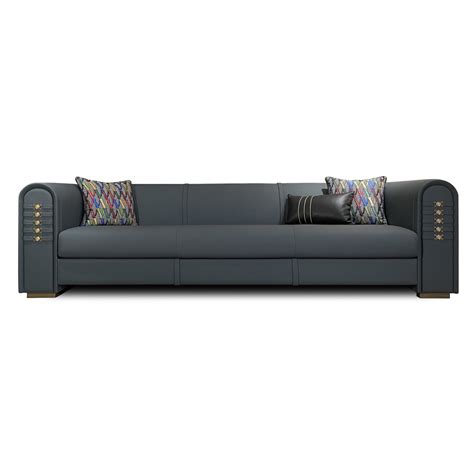 EKAR FURNITURE modern minimalist style leather sofa