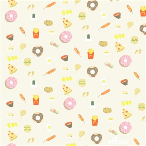 Kawaii Pastel Cute Food Wallpaper