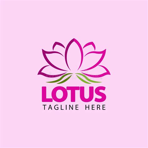 Lotus Logo Template Design Vector Stock Vector - Illustration of gold, flower: 218027246