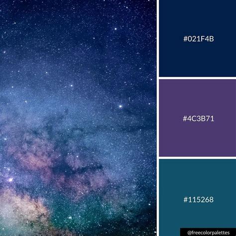 √ Pastel Galaxy Color Palette