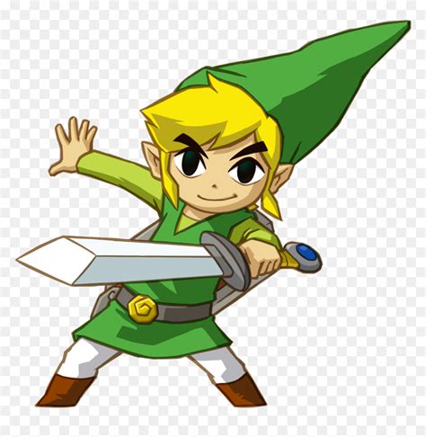 Link The Legend Of Zelda Phantom Hourglass, HD Png Download - vhv