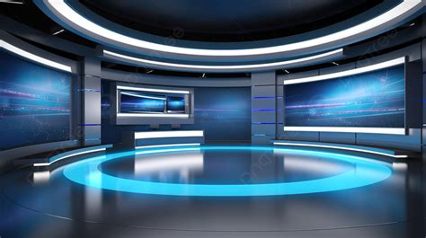 Background For A Virtual 3d News Studio, News Room, Tv Show, News Studio Background Image And ...