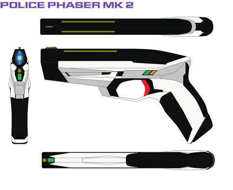 Police Phaser Mk 2 by https://www.deviantart.com/bagera3005 on @DeviantArt Cosplay Weapons, Sci ...