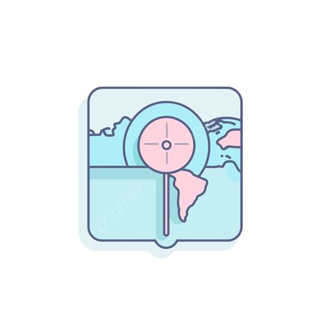 Locating Icon Flat Design Free Vector Icons, Map, Lineal Icon, Flat Icon PNG and Vector with ...