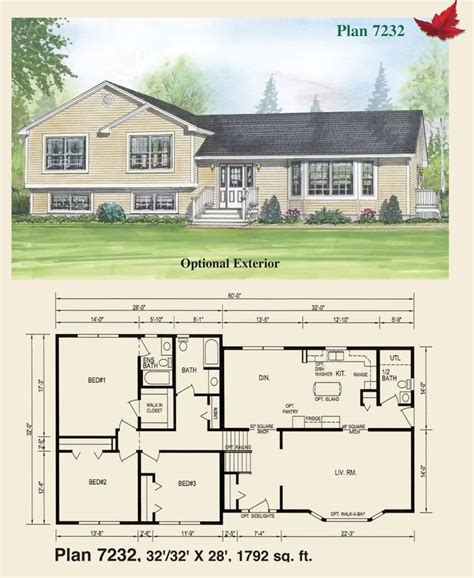 Floor Plan Layout For Tri Level