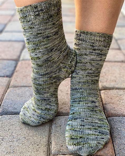 Ravelry: Vanilla Socks on 9" Circulars pattern by Crazy Sock Lady Designs