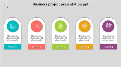 Business Project Presentation PPT and Google Slides