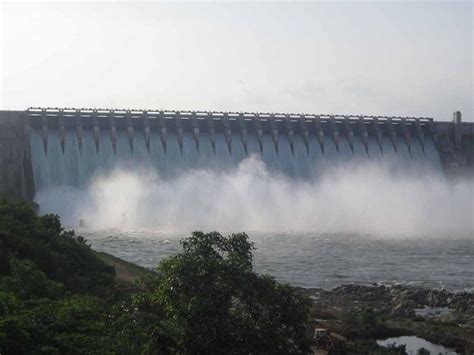 Nagarjuna Sagar Dam In India Map