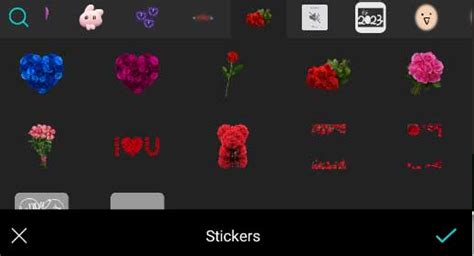 Creative with B612 Camera Stickers