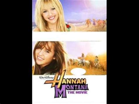 Hannah Montana - The Movie Soundtrack - YouTube