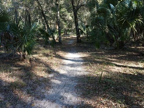 Wekiva Springs State Park, FL. Bike, Hike. E-Z Map, Photos.