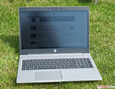 HP ProBook 455 G7 Laptop in Review: Faster Performance Thanks to Zen2 ...