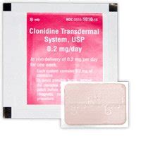 Clonidine Transdermal System 0.2mg/24hr Patches 4 By Teva Pharma.