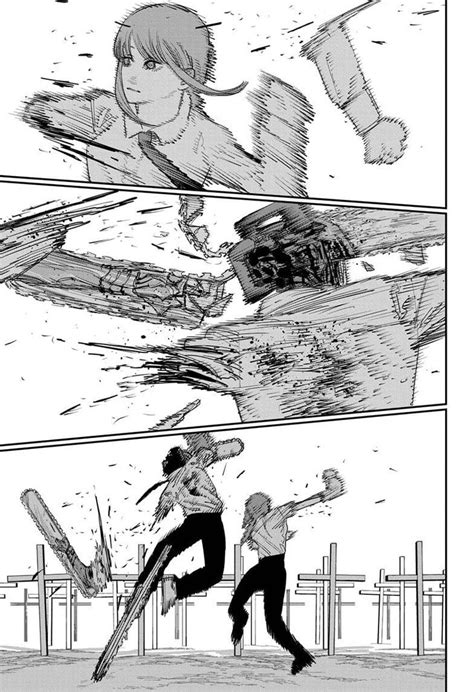 Chainsaw Man Manga Panels