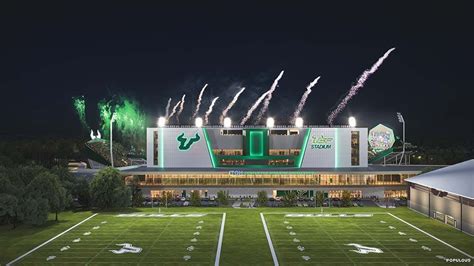 Renderings released for University of South Florida football stadium ...