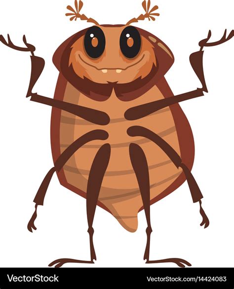 Beetle cartoon Royalty Free Vector Image - VectorStock