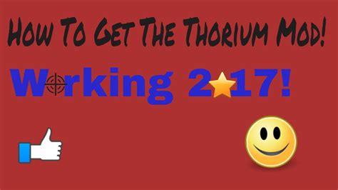 Free download: How to download thorium mod