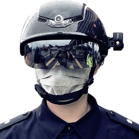 N901 kcwearable Ai infrared police smart safety bluetooth helmet ...