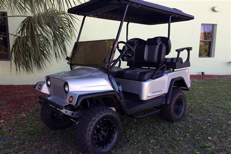 2016 CUSTOM CLUB CAR JEEP GOLF CART