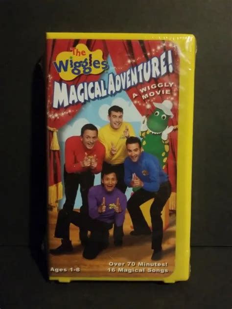 THE WIGGLES MAGICAL Adventure! A Wiggly Movie VHS Video Tape 16 Songs 2519. 📼 $8.11 - PicClick AU