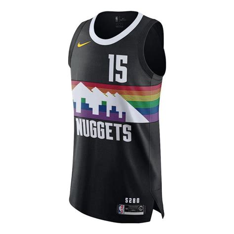 Nike x NBA Denver Nuggets 2019-20 Jerseys 'Nikola Joki 15' AV4571-010 ...