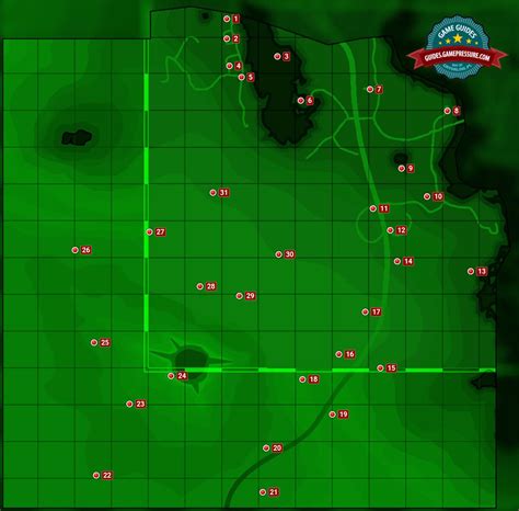 Fallout 4 Power Armor Locations Map