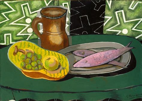 DRAW PAINT PRINT • Georges Braque: Still Life with Pink Fish (1937)...