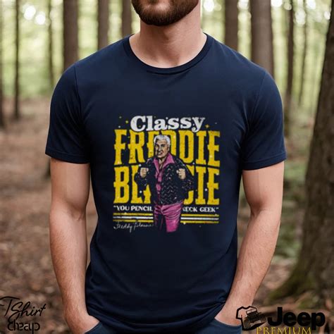 Elisetee: Original classy Freddie Blassie Pencil Neck T Shirt